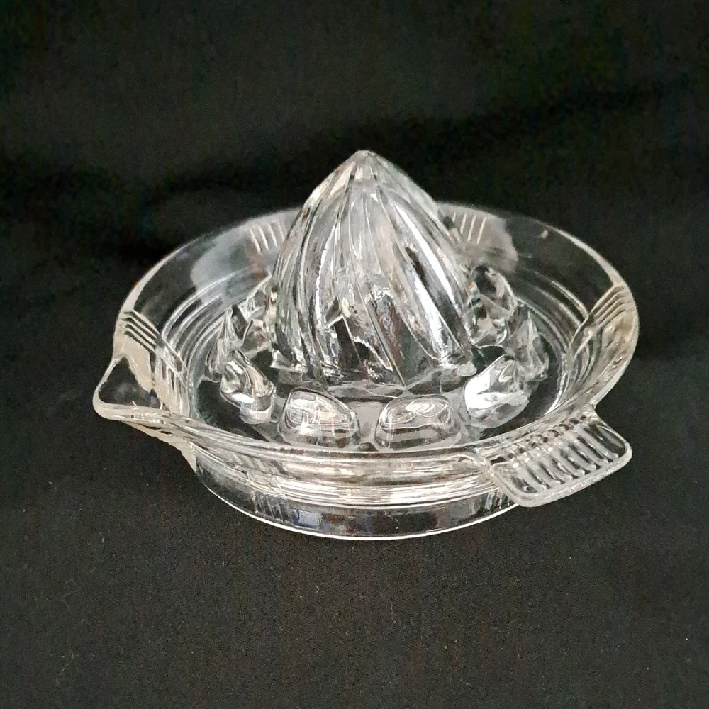 Vintage Hazel Atlas Glass Lemon Reamer